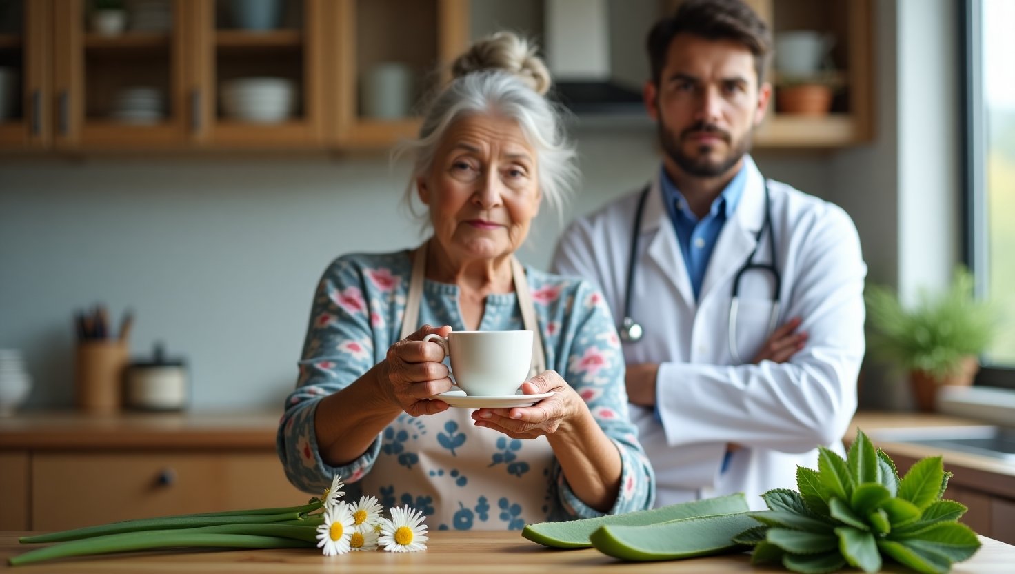 La Abuela Remedios y Su Nieto Médico