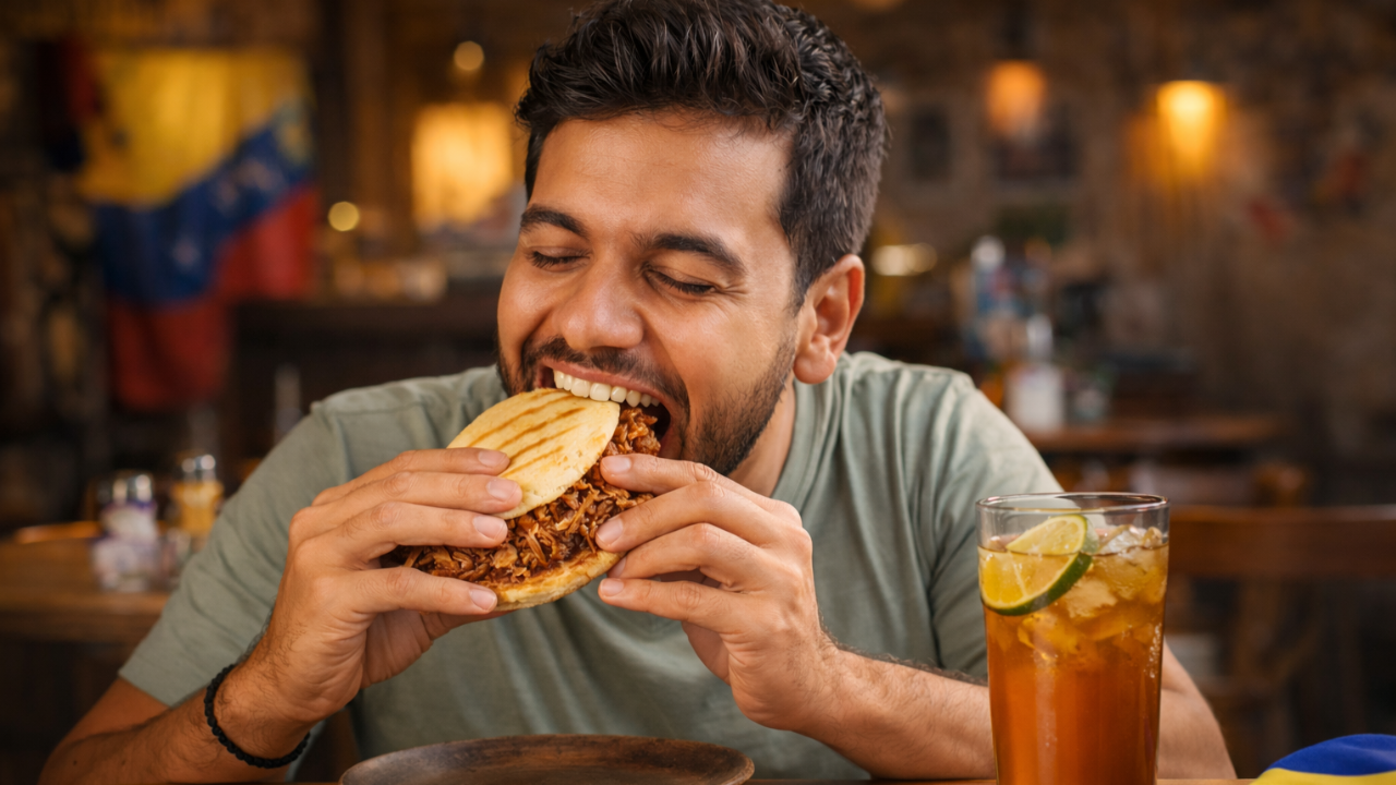 La Historia De Un Brasileño Que Descubrió La Arepa Con Carne Mechada Venezolana